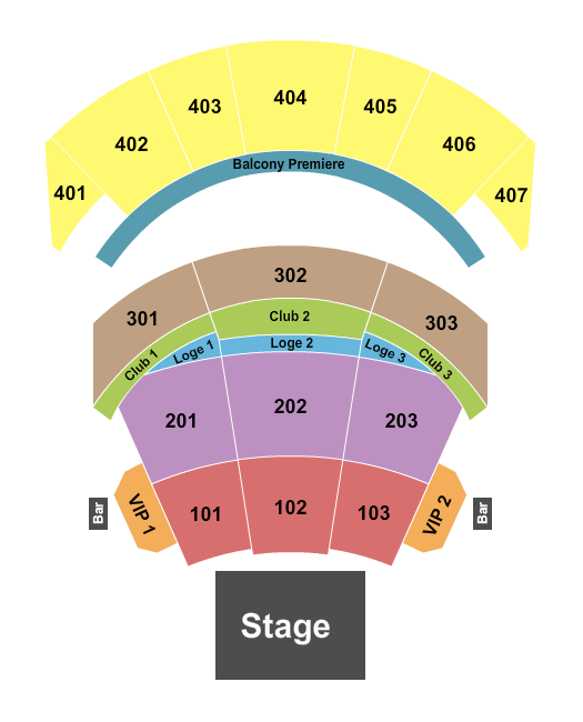The Venue At Thunder Valley Casino Jonas Brothers Seating Chart